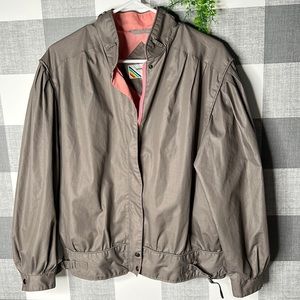 VTG Members Only Belted Jacket